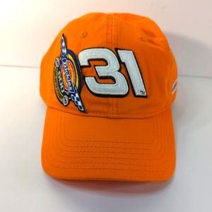 Jeff Burton 31 Orange Chase Authentics Dickies 500 Texas Motor Speedway Hat